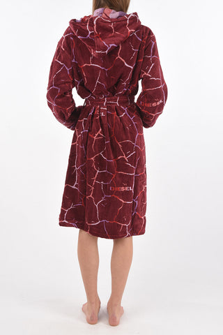HOME LINEN hooded NEW CRACKLE' bathrobe