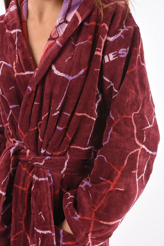 HOME LINEN hooded NEW CRACKLE' bathrobe
