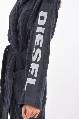 HOME LINEN hooded SPORT LOGO bathrobe