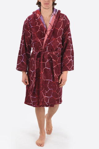 HOME LINEN hooded NEW CRACKLE' bathrobe