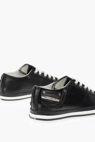 Sneakers EXPOSURE IV LOW in pelle e tessuto