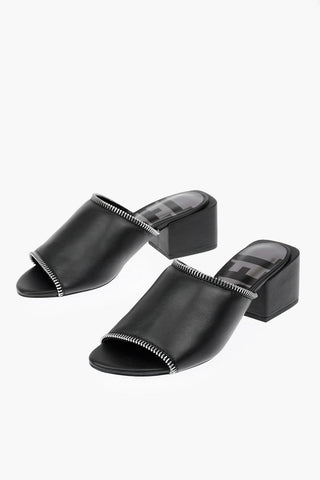 Mules SA-JAYNET SB in pelle 6cm