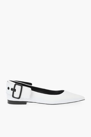 Ballerine D-MOMY BAT in pelle Point toe