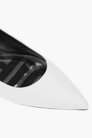 Ballerine D-MOMY BAT in pelle Point toe