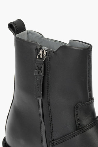 leather D-JACK BELTED - boots with zp