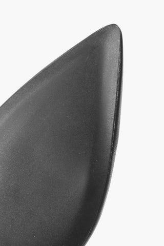 leather D-MOMY BAT Point Toe Ballet flats