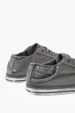 Sneakers EXPOSURE LOW I in denim