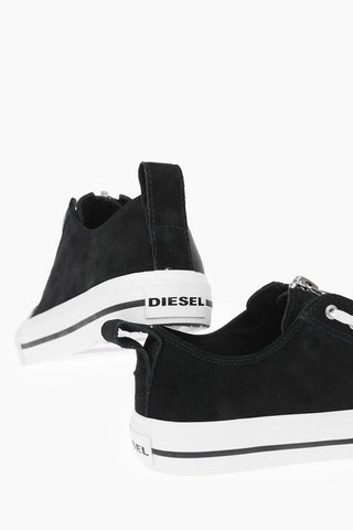 leather and suede S-ASTICO LZIP W sneakers