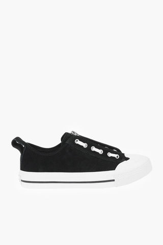 leather and suede S-ASTICO LZIP W sneakers
