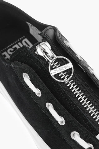leather and suede S-ASTICO LZIP W sneakers