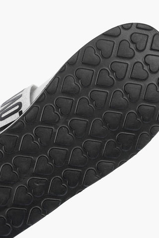 LOVE Slip-on Glittery Sandals with Logo