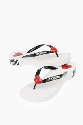 LOVE Pvc Thong Sandals EVA with Logo Print