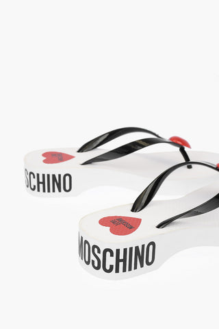 LOVE Pvc Thong Sandals EVA with Logo Print