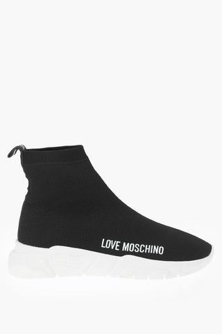 LOVE Sock High-top Sneakers GOMMA35 with Logo
