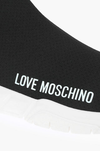 LOVE Sock High-top Sneakers GOMMA35 with Logo