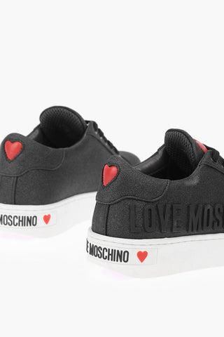LOVE Glittery Low top Sneakers with Logo