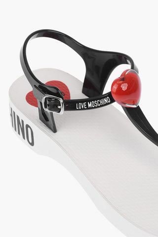 LOVE Pvc Thong Sandals EVA with Logo Print