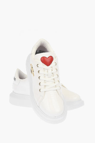 LOVE Leather Sneakers GOMMA40 with Logo