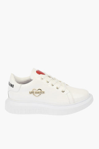 LOVE Leather Sneakers GOMMA40 with Logo