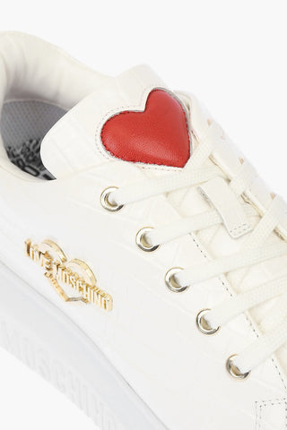 LOVE Leather Sneakers GOMMA40 with Logo
