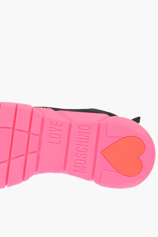LOVE Sneakers Alte Sock Fluo GOMMA35 con Logo