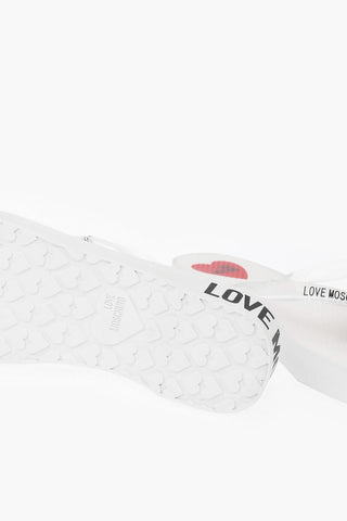LOVE Pvc Thong Sandals EVA45 with Logo Print