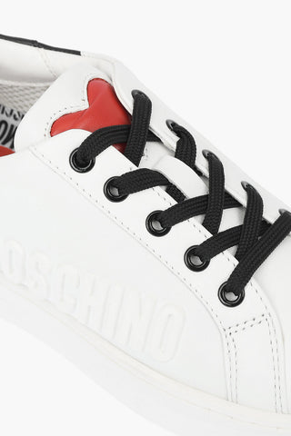 LOVE Sneakers basse in Pelle con Logo