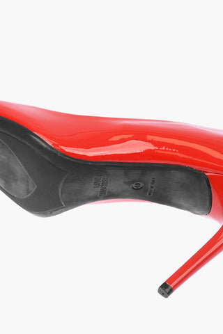 LOVE Patent Leather Pumps SPILLO95 with Heart Detail 10,5cm