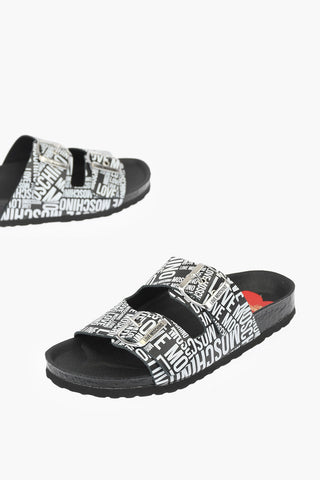 LOVE Slides BIRKI130 mit Logo-Schnallen