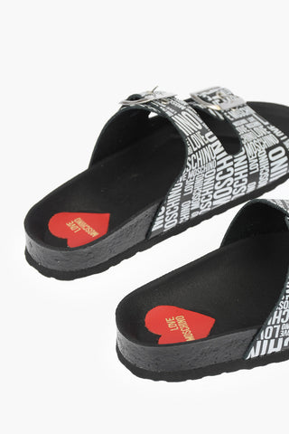 LOVE Slides BIRKI130 mit Logo-Schnallen