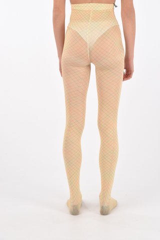 argyle patterned hose