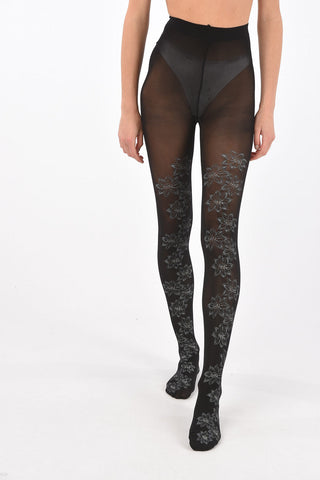 floral patterned nylon Hose