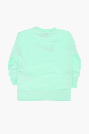 Sweatshirt mit Blumenstickerei