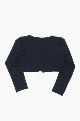 Cardigan with Jewel Button