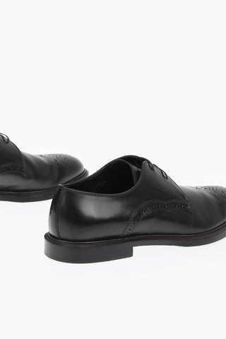 leather MICHELANGELO Derby brogues