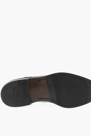 leather MICHELANGELO Derby brogues