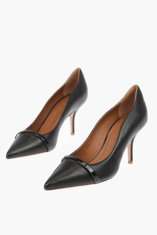 Décolleté in pelle 9cm