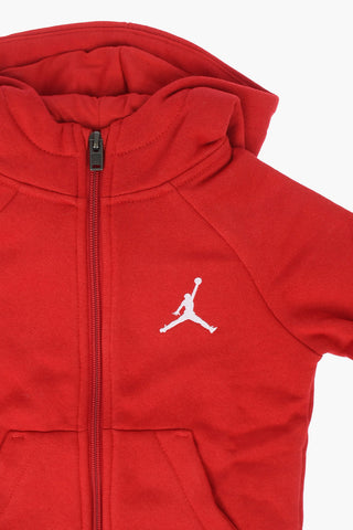 AIR JORDAN Logo Embroidered Hoodie Sweatshirt