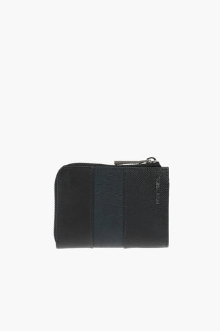 leather THEPATCH L-12 wallet with zip closure