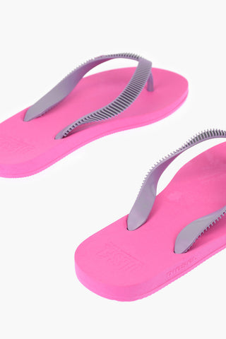 pvc SA-KAUAY flip flop with logo sole