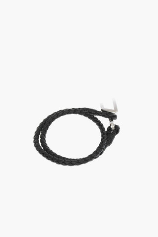 bracciale a doppio giro A-BRUNY in tessuto intecciato
