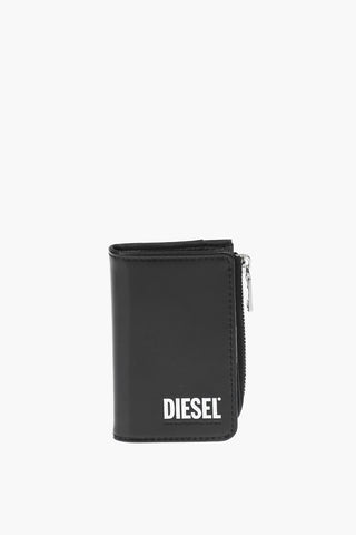 patent leather L-ZIP pouch keyring