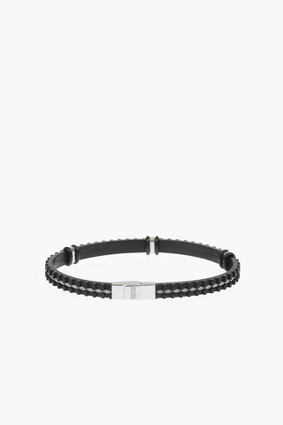 faux leather A-PHYTI bracelet