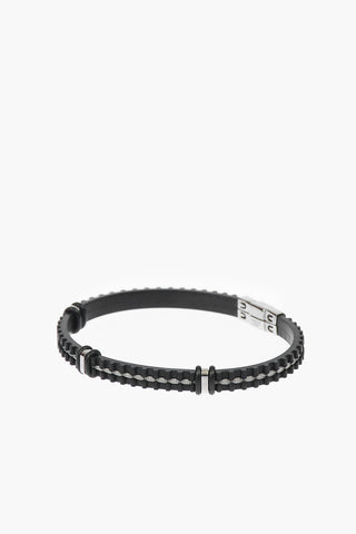 faux leather A-PHYTI bracelet