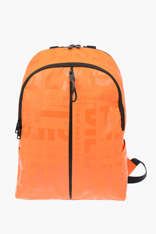 logoed fabric X-BOLD backpack with zip closure
