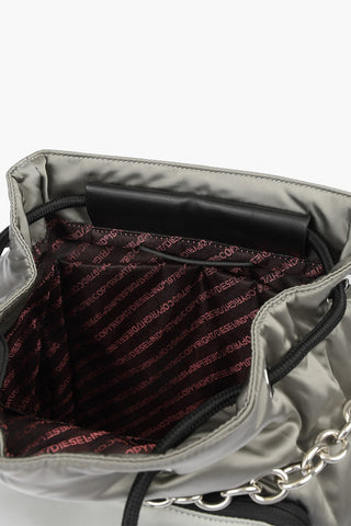 nylon ANERES R backpack with twist-lock closure 