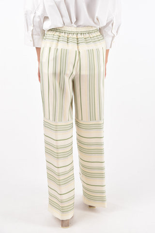Silk STRIPED PYJAMAS Palazzo Pants