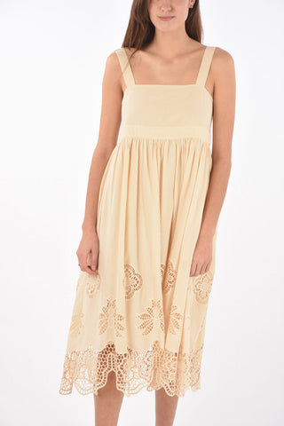SEE BY Sangallo Bottom Midi Jumper Dress