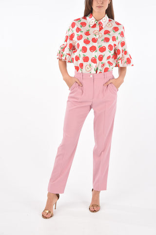 4 Pocket Side Contrasting Band Pants