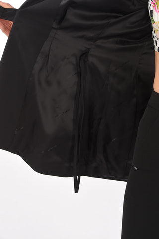 Blazer Portafoglio con Tasche a Filo